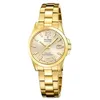 Image de Festina Swiss Made Montre Femme Analogique en Acier Inoxydable 316l Doré en occasion ou reconditionné