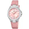 Image de Festina Montre Femme Analogique Cuir Rose - Quartz - Verre minéral Haute résistance - Étanche 5 ATM - Élégante et Classique - Date F20701/2 - Mademoiselle en occasion ou reconditionné
