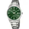 Image de Festina Montre Homme Analogique en Acier Inoxydable 316l Argenté | Mouvement à Quartz, Calendrier, Verre Minéral Haute Résistance, Étanche 5 ATM F20511/5 en occasion ou reconditionné