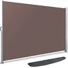 Image de VOUNOT® Paravent extérieur avec Housse de Protection   140x300 cm |Auvent rétractable 1m40x3m | Brise Vue rétractable pour Jardin, Balcon, terrasse | Store latéral Vertical Marron en occasion ou reconditionné