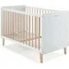 Image de Lit Trevi 120x60 cm Blanc/Bois