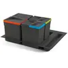Image de Emuca Ensemble De Contenants Avec Base Recyclable Pour Tiroir De Cuisine