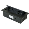 Image de Multiconnecteur pour bureau Atom 26 noir