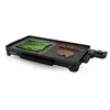 Image de BLACK+DECKER BXGB2200E - Plancha et grill de table| 2200W| Surface plaque 49x27cm|Plateau collecteur de graisse| Revêtement anti-adhérent|Nettoyage facile|Contrôle température| Pieds antidérapants en occasion ou reconditionné