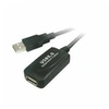 Image de Nano Cable - Rallonge de câble USB - USB (M) pour USB (F) - USB 2.0 - 5 m - noir
