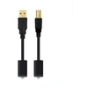 Image de Câble USB 2.0 A vers USB B 10.01.120 Noir