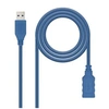 Image de Nano Cable 10.01.0902-BL - Câble d'extension USB 3.0, mâle-Femelle, Bleu, 2mts