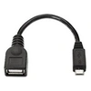 Image de Câble USB 2.0 A vers Micro USB B 10.01.3500 15 cm Noir