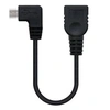 Image de Câble USB 2.0 A vers USB B NANOCABLE 10.01.3600 15 cm Prise mâle/prise femelle Noir