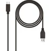 Image de Câble USB-C 3.1 Gen 2 10Gbps Mâle vers USB-A Mâle 1m