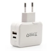 Image de Chargeur mural USB 2.0, USB-C - Couleur blanche