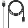 Image de Câble USB-A/C 2.0 M/M 3m (Noir)