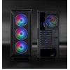 Image de TooQ Technology Boitier Moyen Tour ATX TooQ Ragnärok TQGCC101-B RGB avec panneau vitré (Noir)