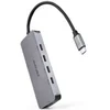 Image de Hub USB-C 3.2 avec 4x Ports USB-C 3.2 + 1 Port USB-C PD 100W - Vitesse de transfert jusqu'à 10Gbps - Câble 0,10m