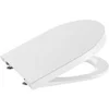 Image de Abattant WC frein de chute compact déclipsable rond Inspira round blanc