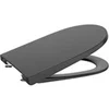 Image de Abattant WC Ona- S.A. - Frein de chute Noir mat
