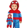 Image de FIESTAS GUIRCA | Costume Baby Hero (18-24 mois) - Cagoule et Combinaison - Costumes de Superhéros et Méchants pour Halloween, Carnaval et Fêtes Déguisées - Idéal pour Bébés Garçons - Bleu et Rouge en occasion ou reconditionné