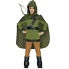 Image de déguisement archer enfant - 10/12 ans - vert - 77240