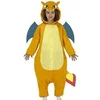Image de déguisement dragon kigurumimi orange enfant - 7/9 ans - orange - 77878