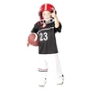 Image de déguisement footballeur américain garçon - 5/6 ans - noir - guirca 82663