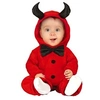 Image de déguisement pyjama diablotin bébé - 12/18 mois - rouge - guirca 83008