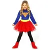 Image de déguisement super héroïne fille - 7/9 ans - multicolore - guirca 83226