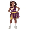 Image de déguisement robe pom-pom girl équipe usa fille - 10/12 ans - violet - guirca 83621