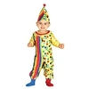 Image de déguisement clown carnaval bébé - 6/12 mois - multicolore - guirca 85971