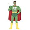 Image de déguisement super-héros muscles marihuana homme - m - vert - guirca 88275