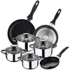 Image de San Ignacio Ensemble De Casseroles Et Poêles Sip Cune 16/20/24 Pk784 8 Pièces One Size