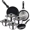 Image de San Ignacio Ensemble De Casseroles Et Poêles Pk1415 8 Pièces One Size