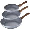 Image de San Ignacio Ensemble De Poêles Daimiel 18x22x26 Cm 3 Unités One Size