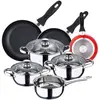 Image de San Ignacio Ensemble De Casseroles Faro 16x20x24 Cm 10 Unités One Size