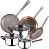 Image de San Ignacio Ensemble De Casseroles Et Poêles 18/22/26 Cm Pk3210 5 Pièces One Size