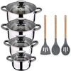 Image de San Ignacio Ensemble De Casseroles Dina/daimiel 11 Unités One Size