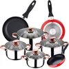 Image de San Ignacio Ensemble De Casseroles Et Poêles 16/20/24 Cm Pk3379 8 Pièces One Size