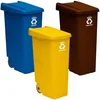 Image de Wellhome Poubelle De Recyclage 330l Pk3589 3 Unités One Size