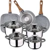 Image de San Ignacio Ensemble De Casseroles Et Poêles Dina 18/22 Cm Pk3758 8 Pièces One Size