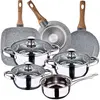 Image de San Ignacio Ensemble De Casseroles Et Poêles 18/22 Cm Pk3761 7 Pièces One Size