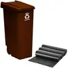 Image de Wellhome Poubelle De Recyclage 110l One Size