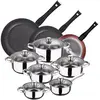Image de San Ignacio Ensemble De Casseroles Ø20/24-28 Cm 15 Unités
