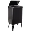 Image de Wellhome Poubelle Intelligente Avec Ouverture Automatique Et Contact Manuel 40l One Size