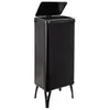 Image de Wellhome Poubelle Intelligente Avec Ouverture Automatique Et Contact Manuel 60l