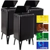Image de Wellhome Poubelles Intelligentes 40l 3 Unités One Size