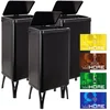 Image de Wellhome Poubelles Intelligentes 50l 3 Unités One Size