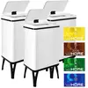 Image de Wellhome Poubelles Intelligentes 40l 3 Unités One Size