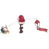 Image de Wellhome Décorations De Noël Avec Lumières Led Et Musique Pour Le Sapin De Noël