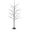Image de Wellhome Sapin De Noël Avec 240 Lumières Led Blanc Chaud 120 Cm
