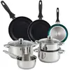 Image de Wellhome Ensemble De Casseroles Et Poêles Pk8186 10 Pièces