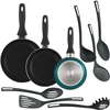 Image de Wellhome Ensemble De Poêles 16/20/24 Cm 3 Pièces One Size